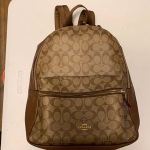Coach Charlie Signature Large Backpack School Bag